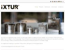 Tablet Screenshot of ixtur.com